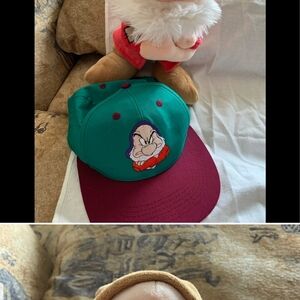 Disney Grumpy Plush And Youth Hat